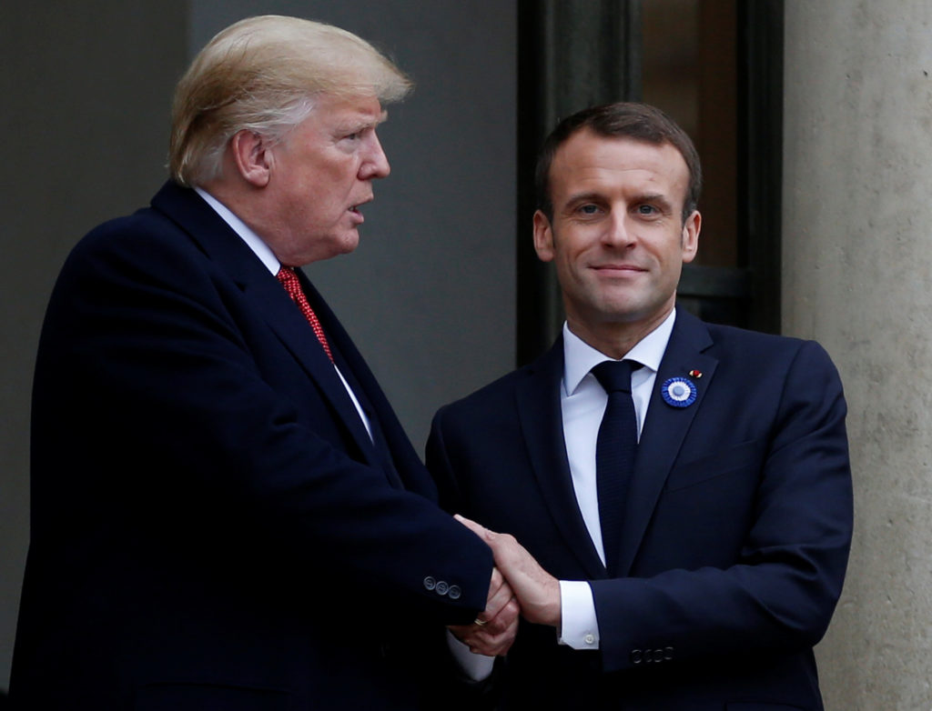 Macron et Trump