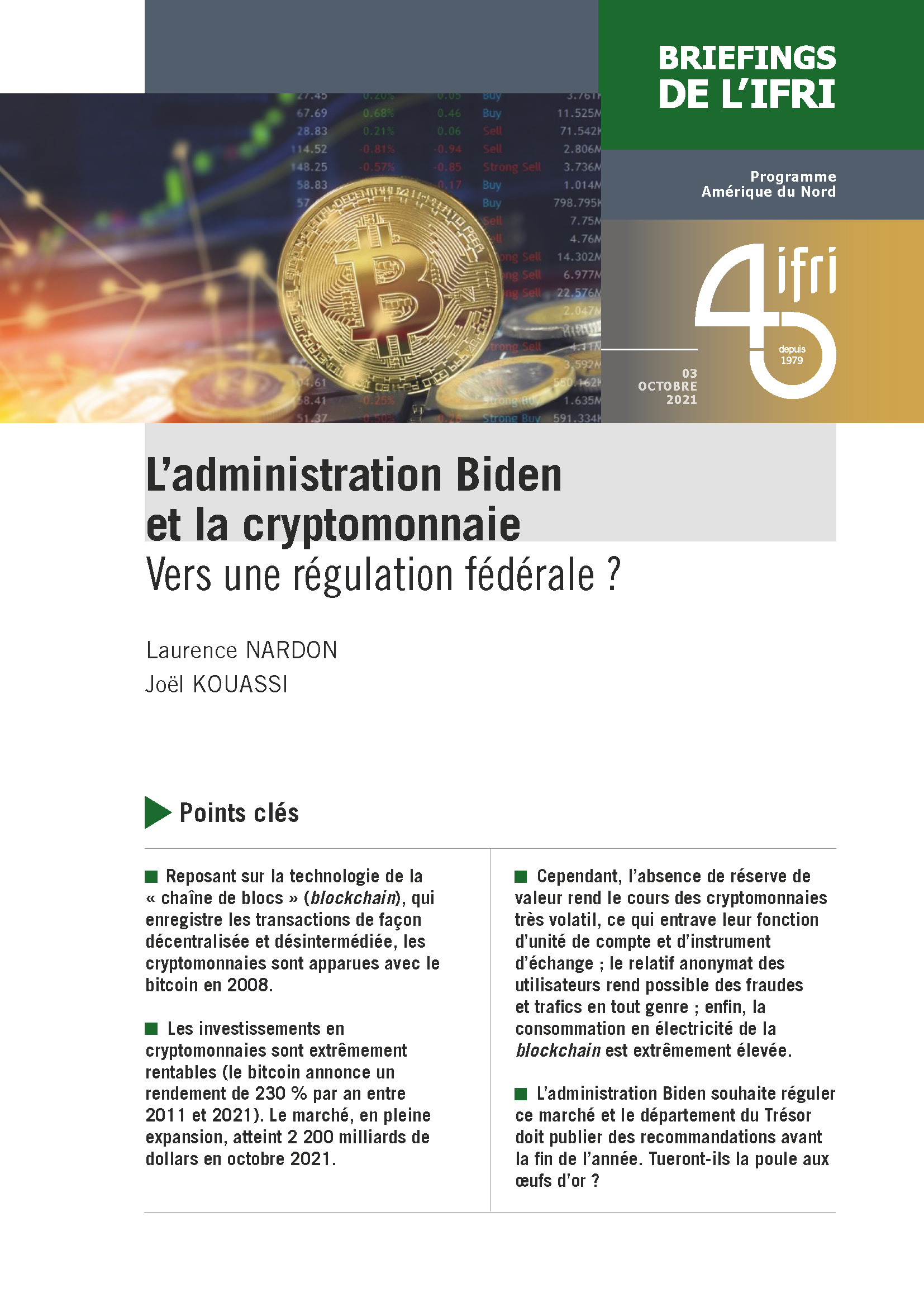 découvrez les enjeux et les développements récents de la régulation des cryptomonnaies. informez-vous sur les lois, les normes et les directives qui façonnent l'avenir des actifs numériques et garantissent la sécurité des investisseurs.