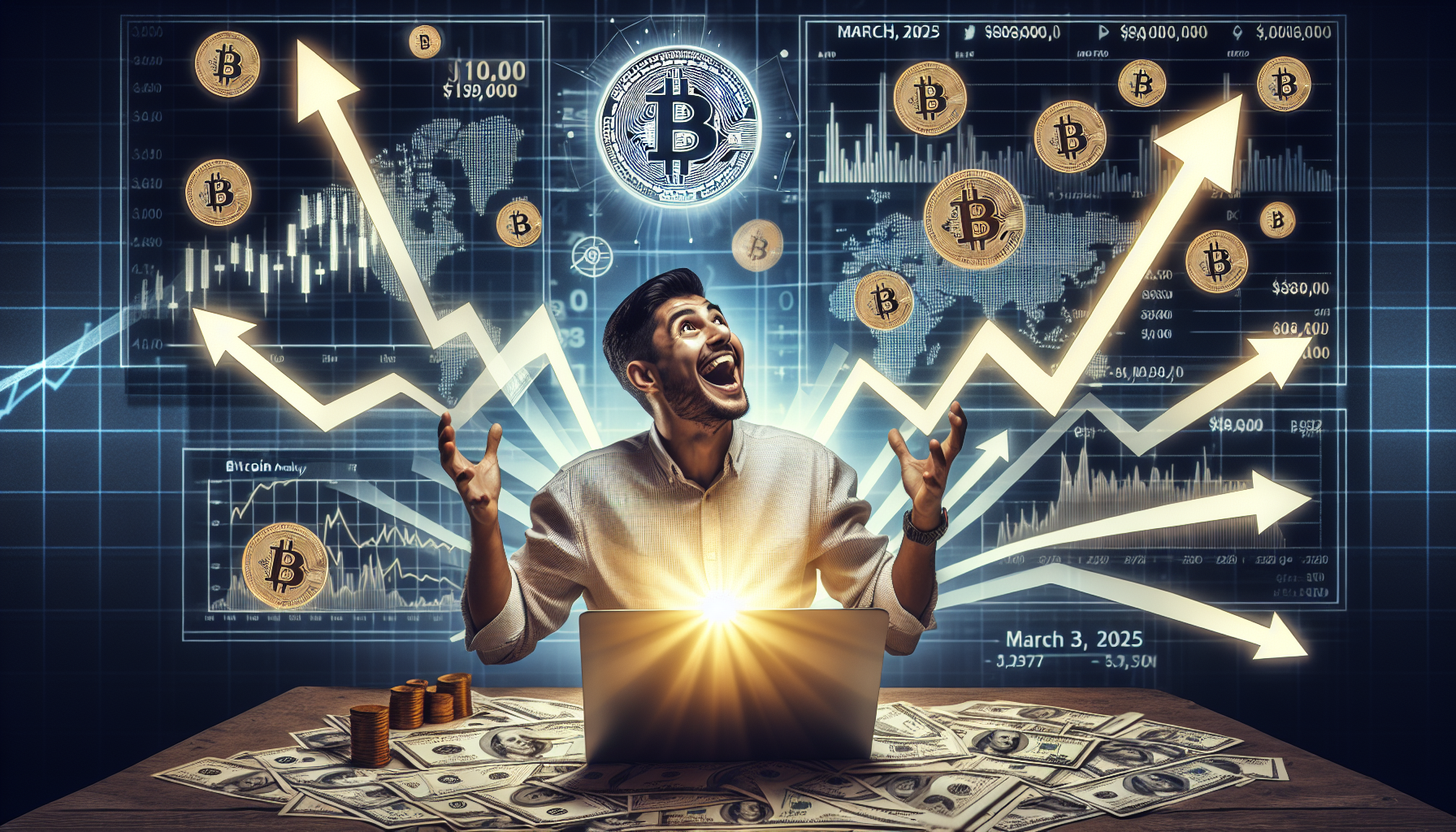 découvrez notre analyse approfondie du bitcoin au 3 mars 2025. alors que le btc pourrait atteindre les 109 000 dollars, explorez les tendances du marché, les facteurs influents et les prévisions d'experts qui pourraient façonner l'avenir de la cryptomonnaie. restez informé et préparez-vous pour cette potentielle ascension.