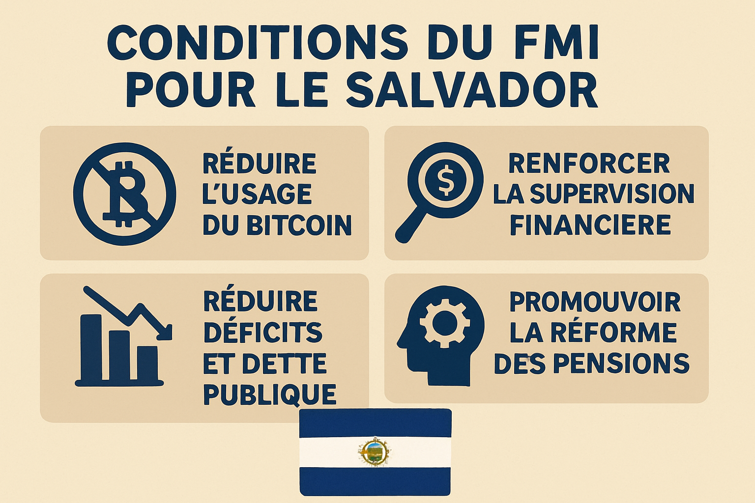 découvrez comment le salvador et le fmi s'affrontent dans un jeu de bluff autour du bitcoin. analysez les enjeux économiques, politiques et technologiques de cette bataille sur les btc et son impact sur l'avenir financier du pays.