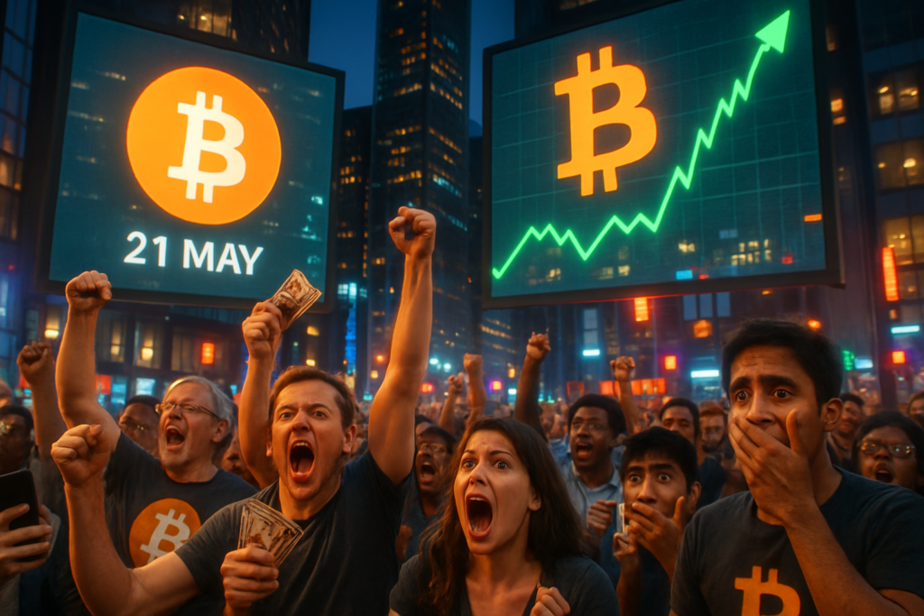 découvrez comment la frénésie d'achat de bitcoin le 21 mai a suscité un retour du fomo (fear of missing out). analyse des tendances du marché, des comportements d'achat et des facteurs influençant cette dynamique. plongez dans l'univers des cryptomonnaies et comprenez les enjeux du moment.