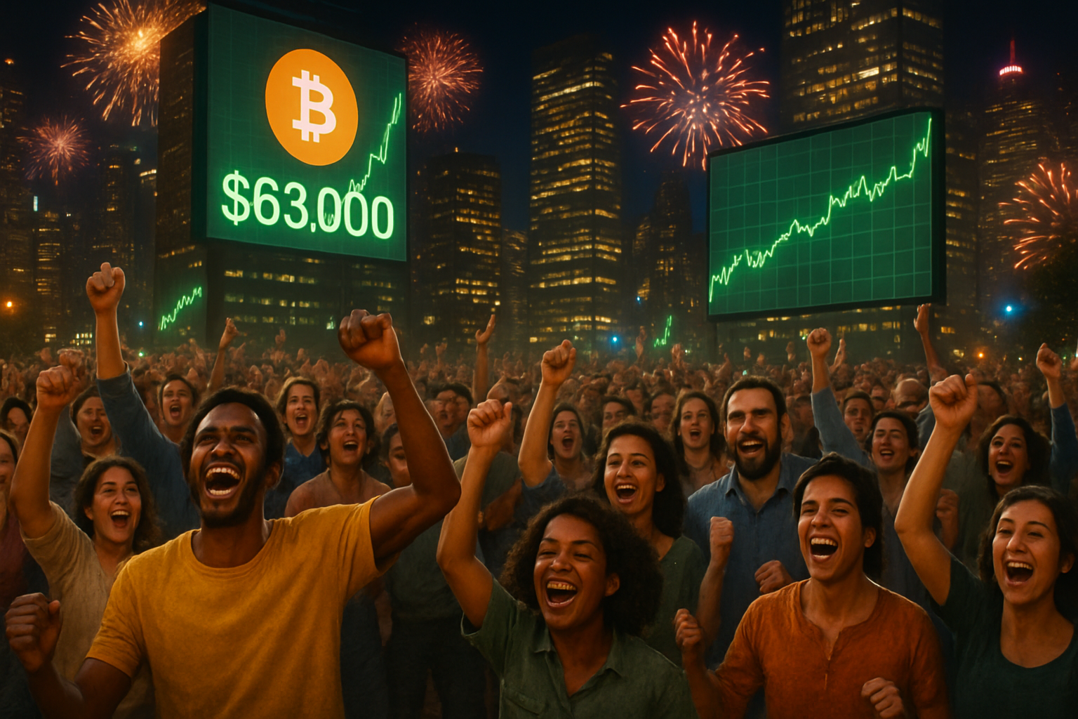 le bitcoin dépasse les 63 000 $, battant son précédent record historique. découvrez comment cette ascension profite à plus de 5 milliards de personnes à travers le monde et quelles implications cela a pour l'avenir de la cryptomonnaie.