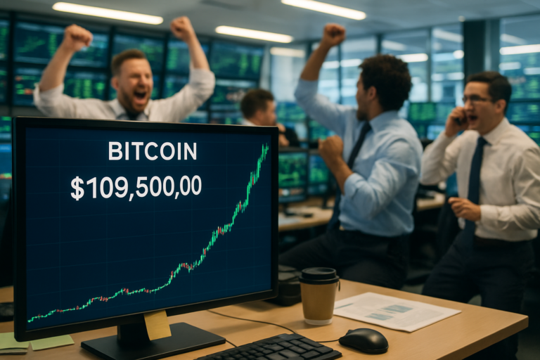 découvrez comment le bitcoin a atteint un nouveau sommet historique de 109 500 $, marquant un tournant crucial pour les investisseurs. ce cap pourrait-il annoncer un nouveau bull run pour le btc ? analyse des tendances et des implications à venir.