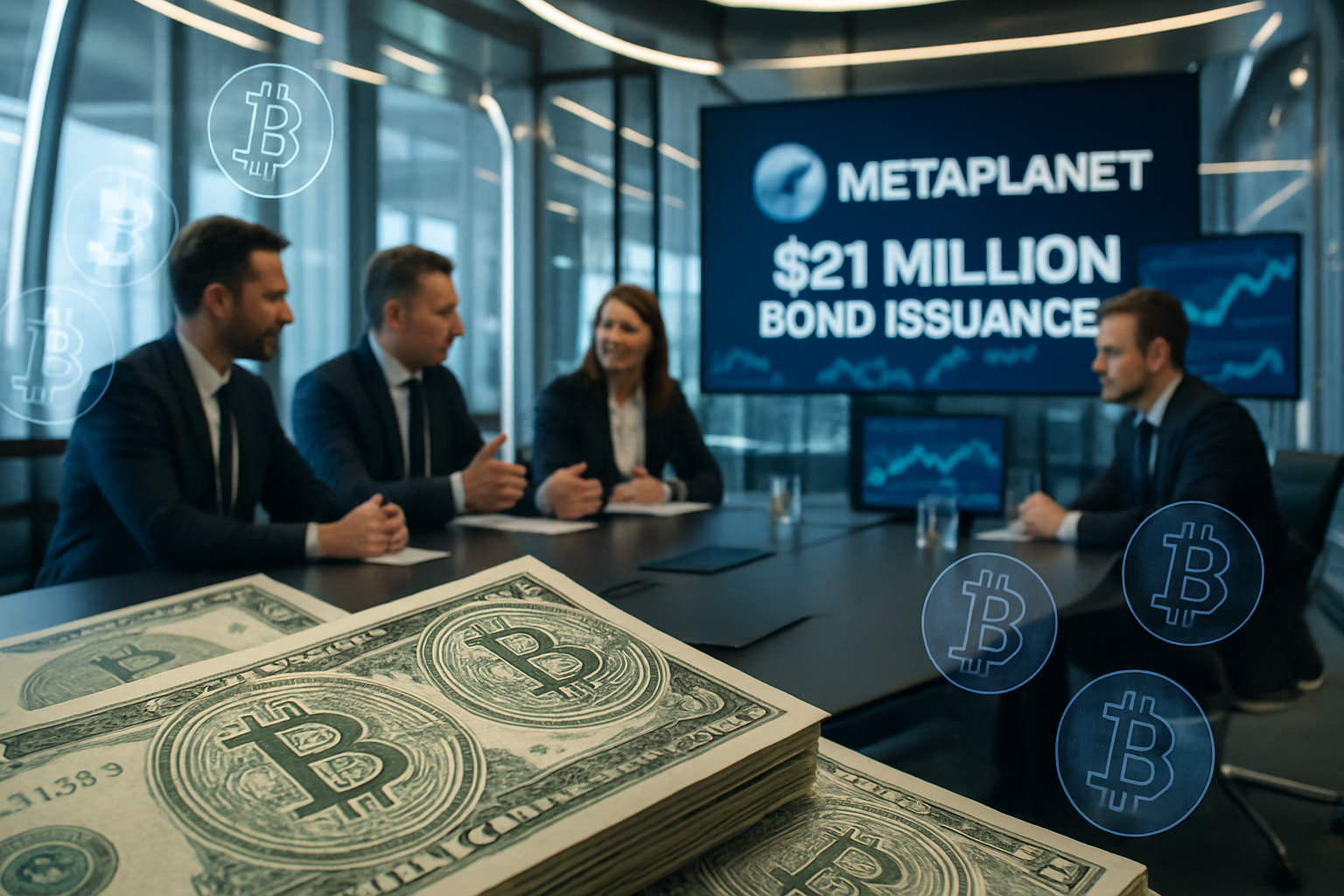 découvrez comment metaplanet lance une émission d'obligations de 21 millions de dollars visant à renforcer ses réserves de bitcoin. une stratégie audacieuse pour soutenir sa croissance dans le secteur des cryptomonnaies.