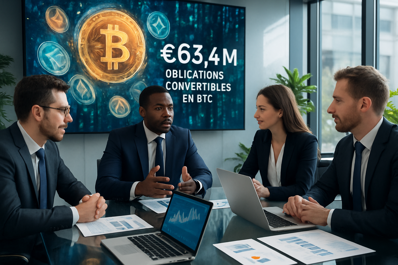 découvrez comment the blockchain group renforce sa stratégie bitcoin en émettant plus de 63 millions d'euros en obligations convertibles en btc, une initiative qui marque un tournant dans l'intégration de la blockchain dans le financement.