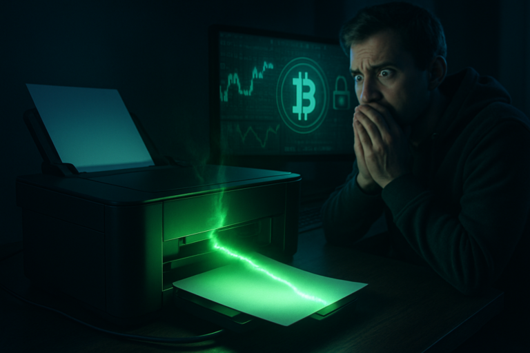 découvrez comment un nouveau malware, camouflé dans les pilotes d'imprimantes, menace les utilisateurs de bitcoin. protégez vos actifs numériques en apprenant à identifier et éviter cette cyberattaque sournoise.