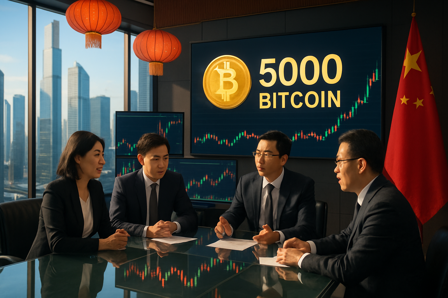 découvrez comment une entreprise chinoise prévoit d'acquérir 5 000 btc, marquant ainsi une étape significative dans l'adoption des cryptomonnaies. explorez les implications de cette acquisition pour le marché des cryptomonnaies et les perspectives d'avenir.