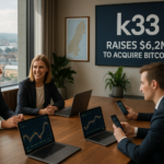 découvrez comment la société norvégienne k33 a réussi à lever 6,2 millions de dollars pour se procurer des bitcoins. une initiative stratégique qui souligne l'engagement croissant envers les cryptomonnaies dans le paysage financier actuel.