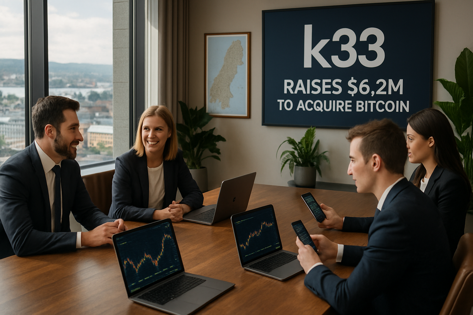 découvrez comment la société norvégienne k33 a réussi à lever 6,2 millions de dollars pour se procurer des bitcoins. une initiative stratégique qui souligne l'engagement croissant envers les cryptomonnaies dans le paysage financier actuel.