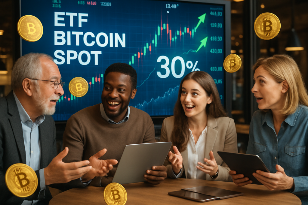 découvrez comment les etf bitcoin spot capturent 30% du volume global du btc, révélant les tendances actuelles du marché des cryptomonnaies et leur impact sur l'investissement. plongez dans l'analyse de cette évolution majeure et son influence sur l'avenir du bitcoin.