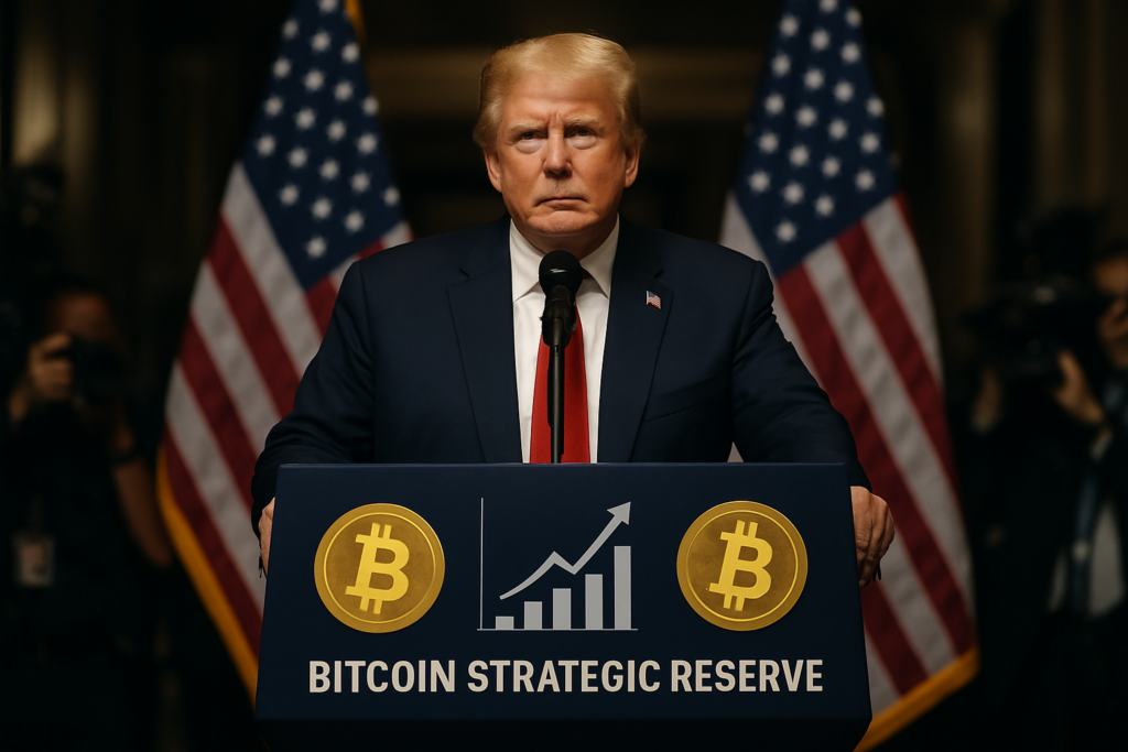 découvrez les détails de l'annonce officielle de trump concernant la création d'une réserve stratégique de bitcoins aux états-unis. cette initiative pourrait transformer le paysage économique et financier du pays, alliant innovation technologique et stratégie économique.