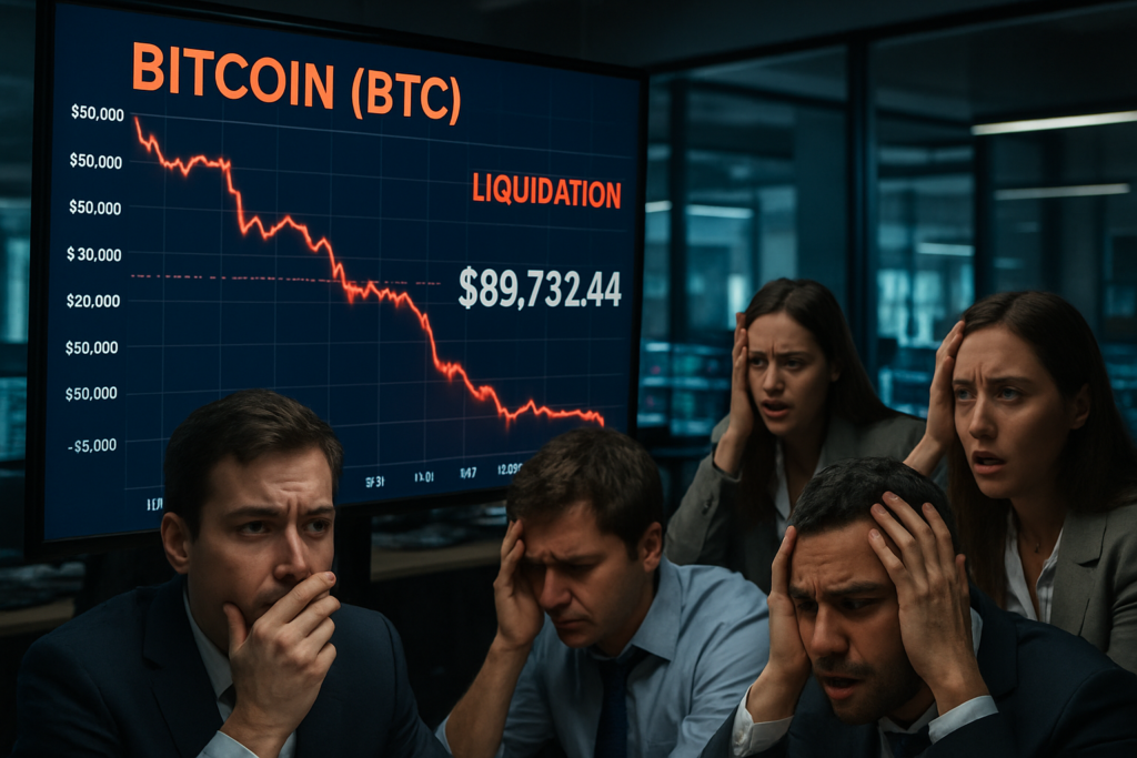 découvrez comment une chute du bitcoin sous les 90 000 dollars pourrait provoquer des liquidations massives, affectant ainsi près de la moitié des réserves en bitcoin. analyse des conséquences pour les investisseurs et le marché des cryptomonnaies.