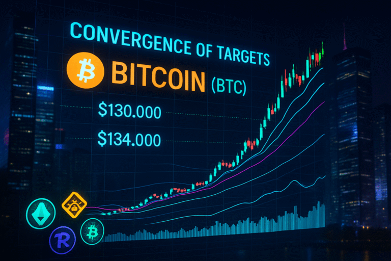 découvrez notre analyse approfondie sur la convergence des objectifs pour le bitcoin (btc) situés entre 130k et 134k, tout en restant vigilant sur les altcoins. obtenez des insights essentiels pour naviguer dans le marché des cryptomonnaies.
