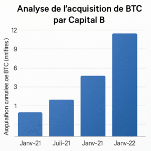 découvrez comment capital b, anciennement connu sous le nom de the blockchain group, a officialisé l'achat de 58 btc, un mouvement stratégique qui renforce sa position dans le domaine des cryptomonnaies.