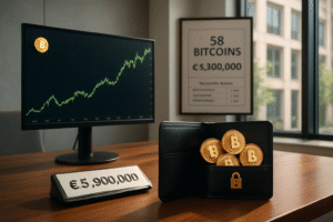 découvrez comment capital b a consolidé sa position sur le marché des cryptomonnaies en acquérant 58 btc pour un montant impressionnant de 5,9 millions d'euros. explorez les implications de cette transaction majeure et les perspectives d'avenir pour l'investissement en bitcoin.