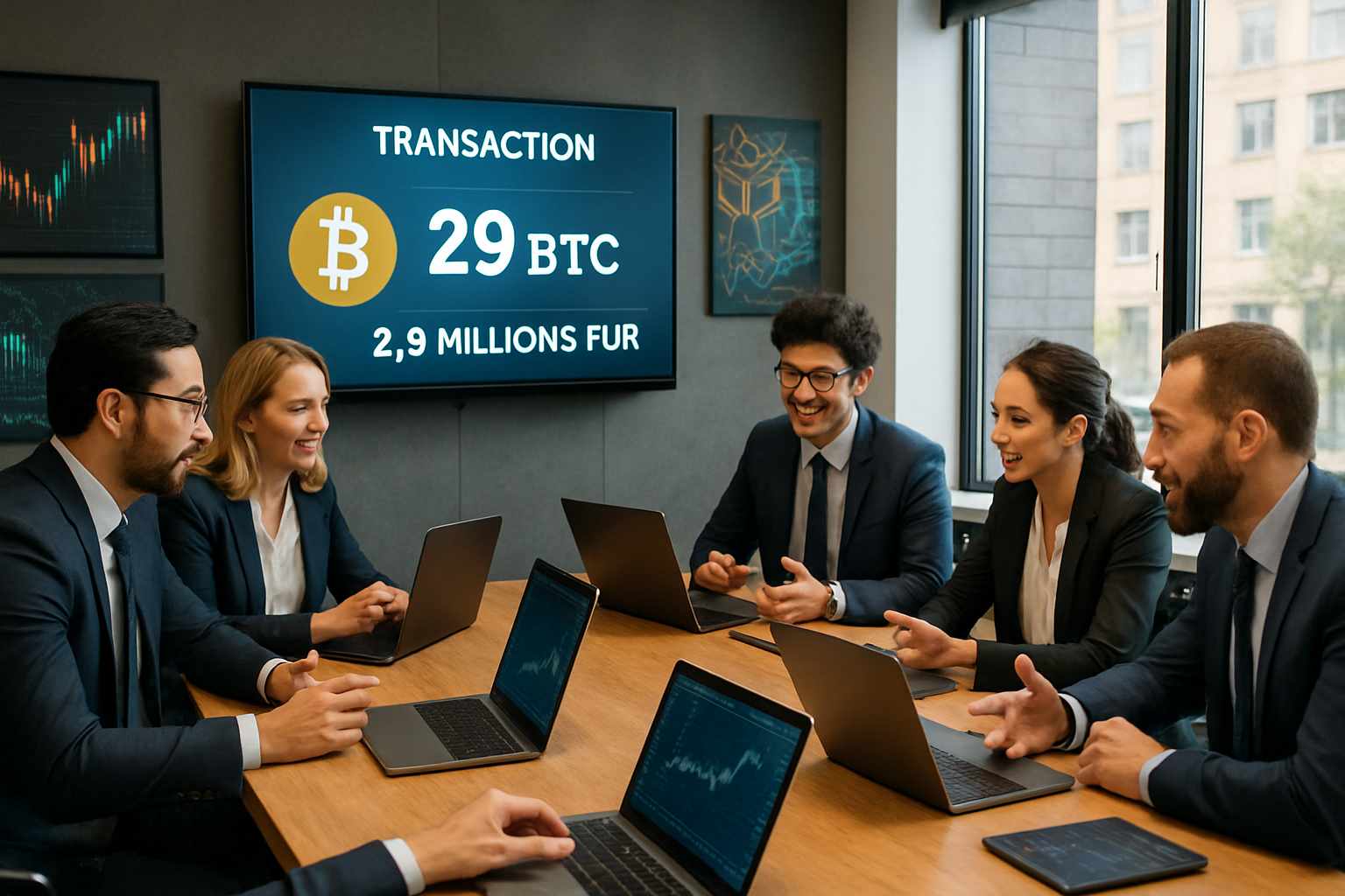 le groupe blockchain annonce l'acquisition de 29 btc pour 2,8 millions d'euros, consolidant sa position sur le marché des cryptomonnaies. découvrez les implications de cet achat stratégique et son impact sur l'avenir de la blockchain.