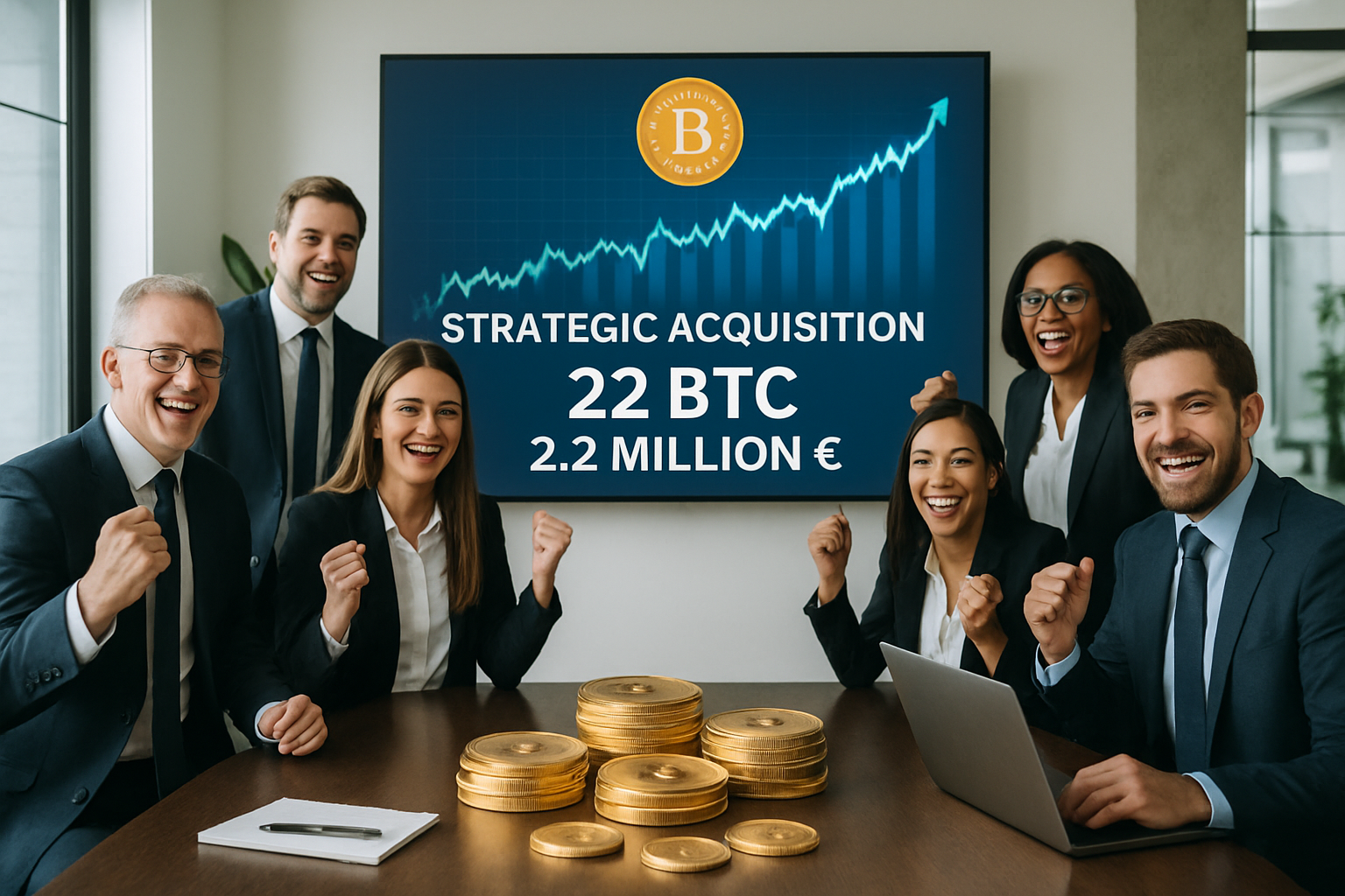 découvrez l'acquisition confirmée de 22 btc par the blockchain group pour un montant de 2,2 millions d'euros. une étape stratégique qui renforce leur position sur le marché de la cryptomonnaie.