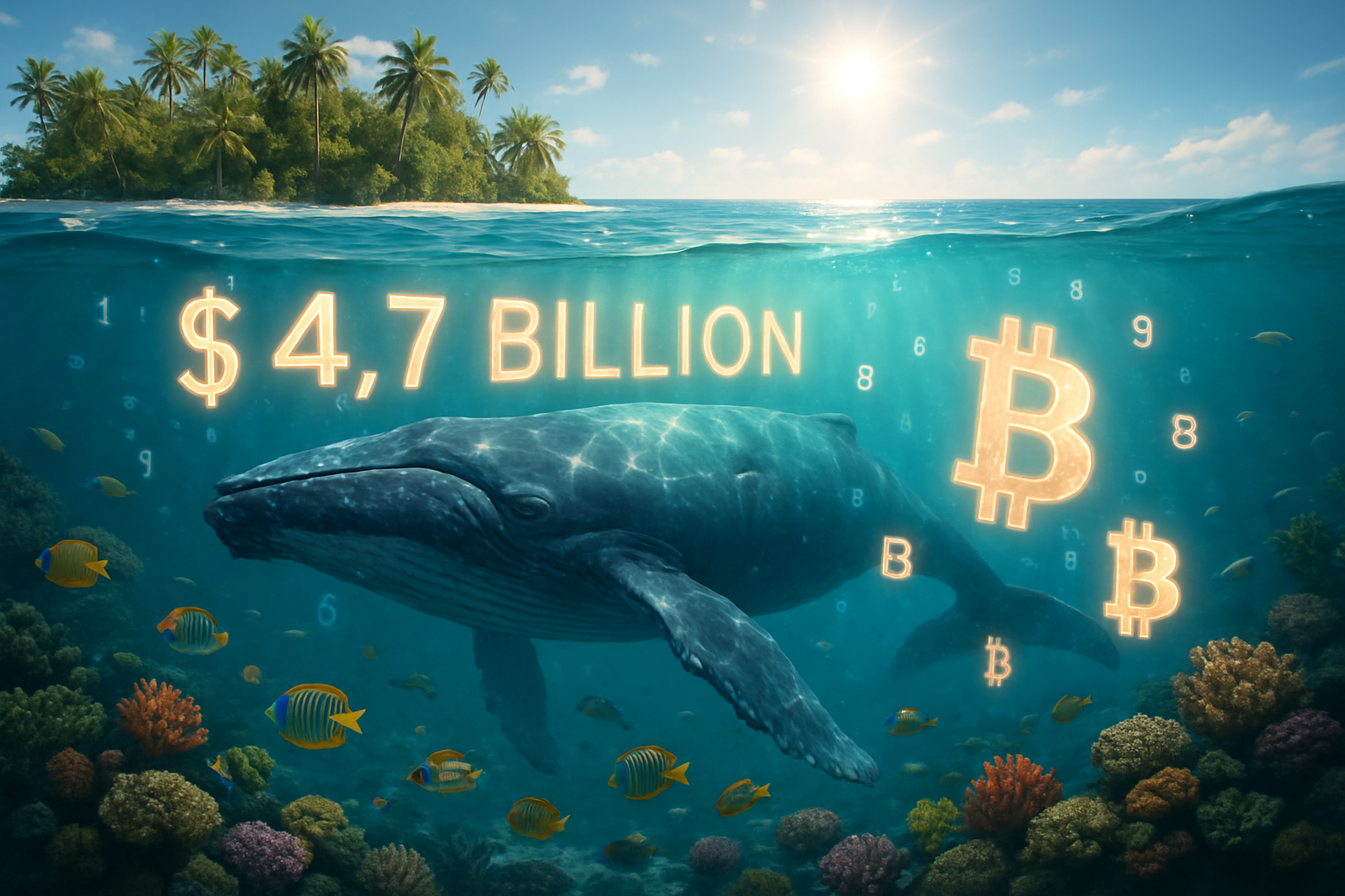 découvrez comment une baleine du bitcoin, datant de l'époque de satoshi nakamoto, a transféré une somme incroyable de 4,7 milliards de dollars en cryptomonnaie. plongez dans l'univers fascinant des grandes transactions et l'impact de ces mouvements sur le marché des cryptos.