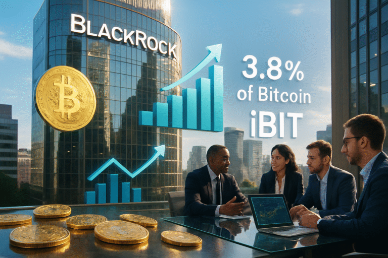 découvrez comment blackrock détient 3,8% de tous les bitcoins mondiaux grâce à son etf ibit, renforçant son rôle clé sur le marché des cryptomonnaies.