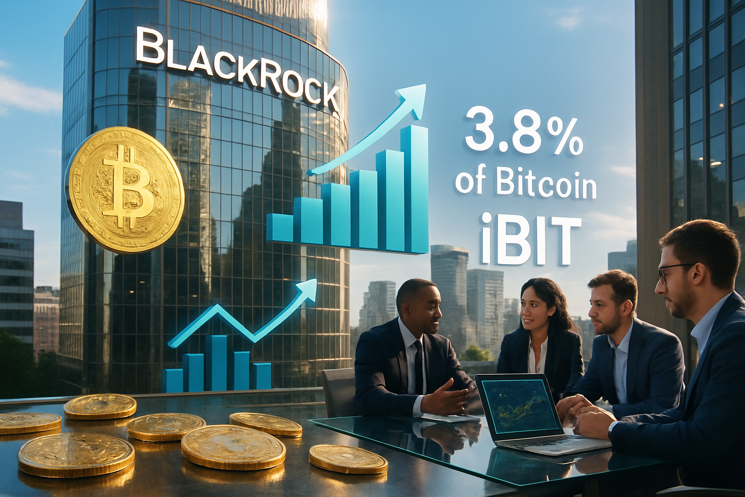 découvrez comment blackrock détient 3,8% de tous les bitcoins mondiaux grâce à son etf ibit, renforçant son rôle clé sur le marché des cryptomonnaies.