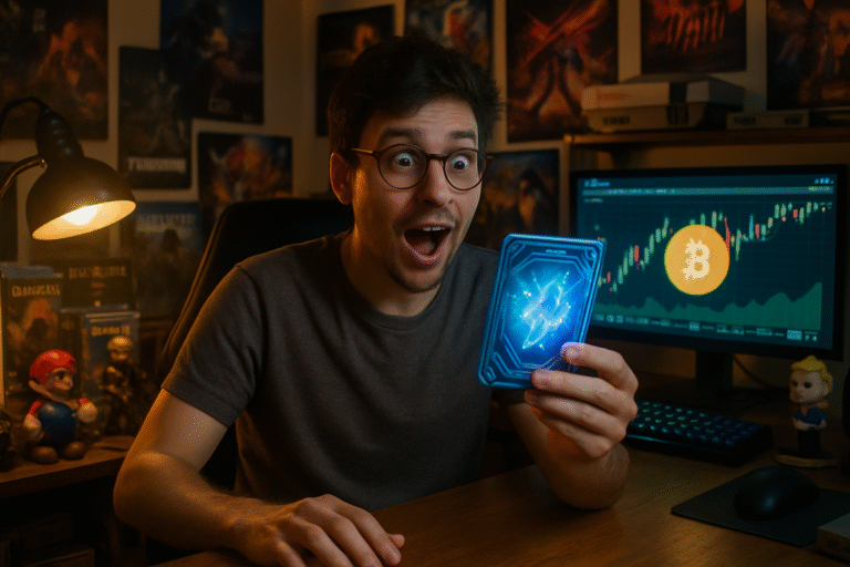 un passionné de gamestop surprend tout le monde en remportant 1 bitcoin grâce à une carte cadeau inattendue. découvrez cette histoire incroyable et comment la chance a souri à ce joueur audacieux !