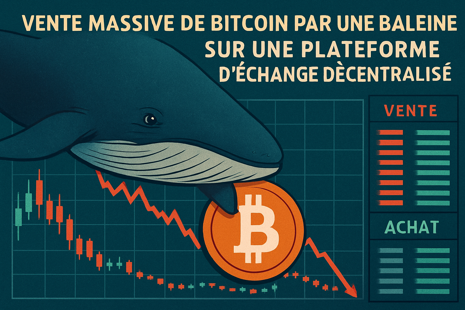 découvrez comment une énorme transaction de 24 000 btc par une baleine secoue le marché du bitcoin. analysez les conséquences de cette vente massive et ce que cela signifie pour l'avenir des investisseurs en cryptomonnaies.