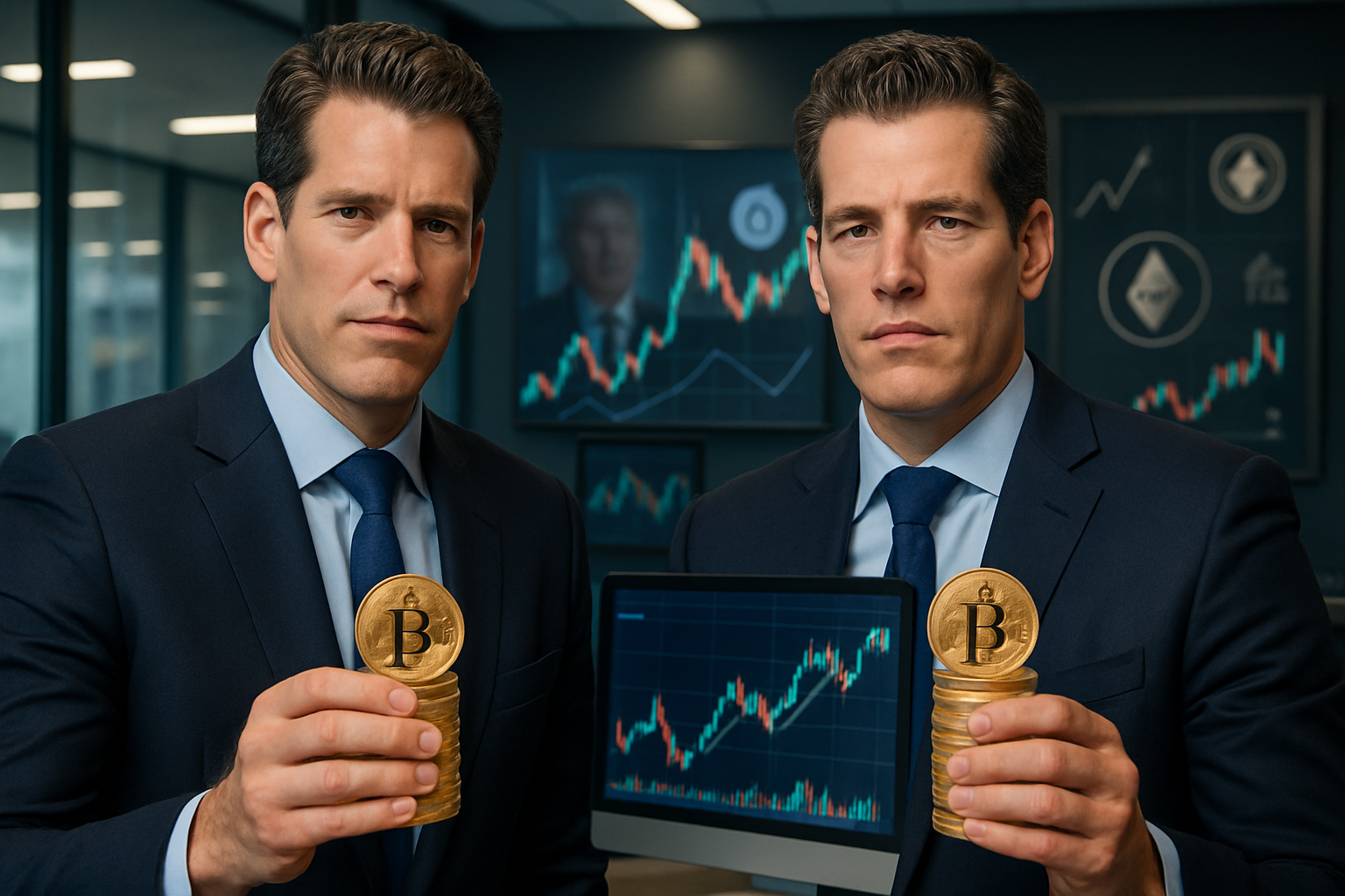 les jumeaux winklevoss font sensation en soutenant la campagne de donald trump avec un don de 188 btc, soulignant leur engagement envers la stratégie crypto de l'ancien président américain.
