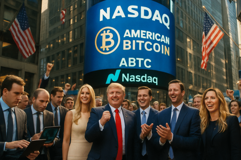 découvrez comment american bitcoin (abtc), le groupe minier affilié à la famille trump, fait sensation en rejoignant le nasdaq et bouleverse l'univers des cryptomonnaies. analyse, enjeux et perspectives dans cet article.