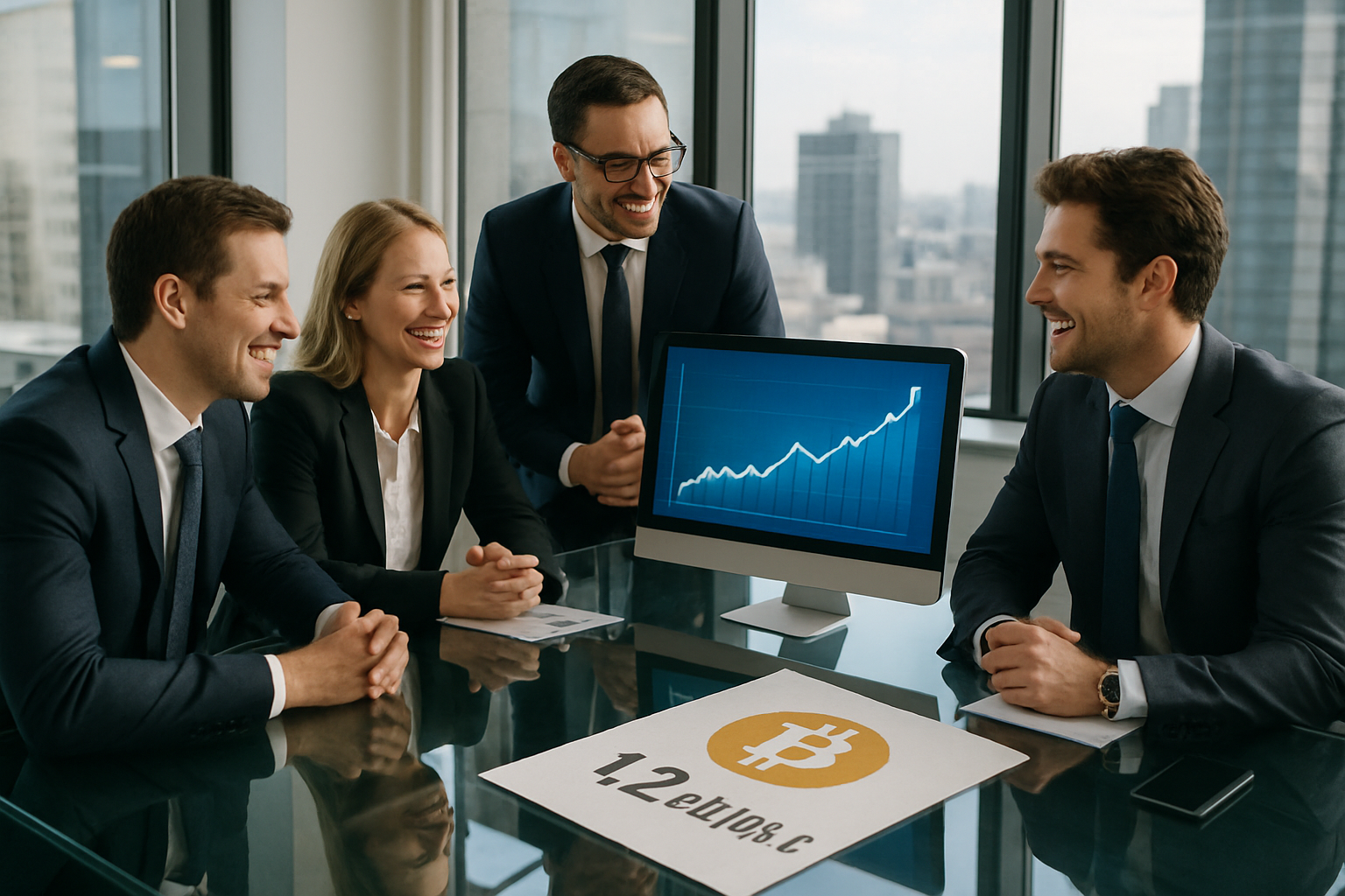 capital b annonce l'acquisition de 12 bitcoins pour un montant total de 1,2 million d'euros, renforçant ainsi sa position sur le marché des cryptomonnaies.