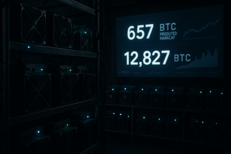 cleanspark annonce une production de 657 bitcoins en août 2024, portant ainsi son total cumulé à 12 827 btc. découvrez les performances mensuelles de ce leader du minage de crypto-monnaies.