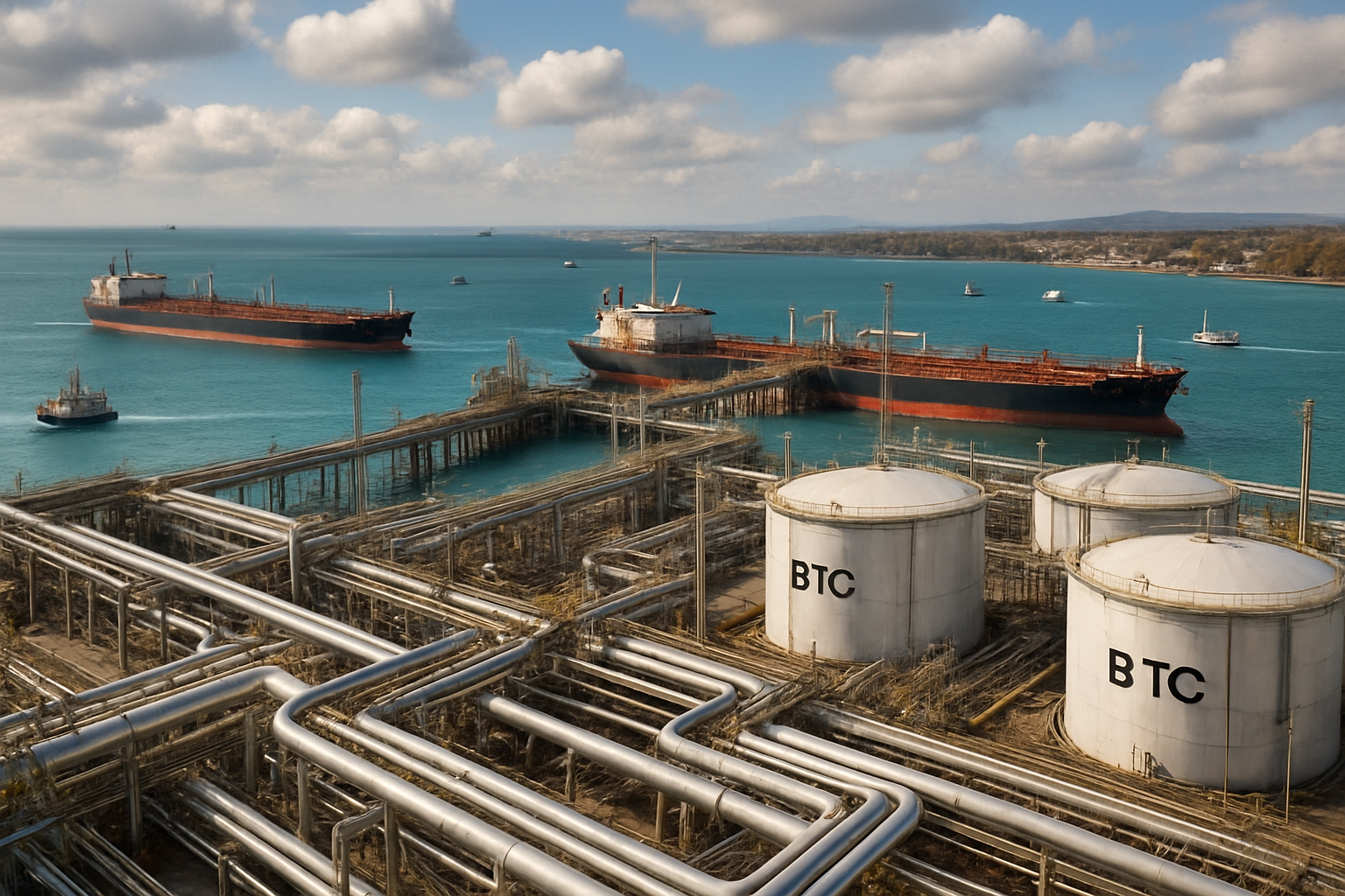 en novembre, les exportations quotidiennes de pétrole azerbaïdjanais via le pipeline btc depuis le terminal de ceyhan ont augmenté de 3 %. découvrez les détails et les impacts de cette hausse sur le marché énergétique régional.