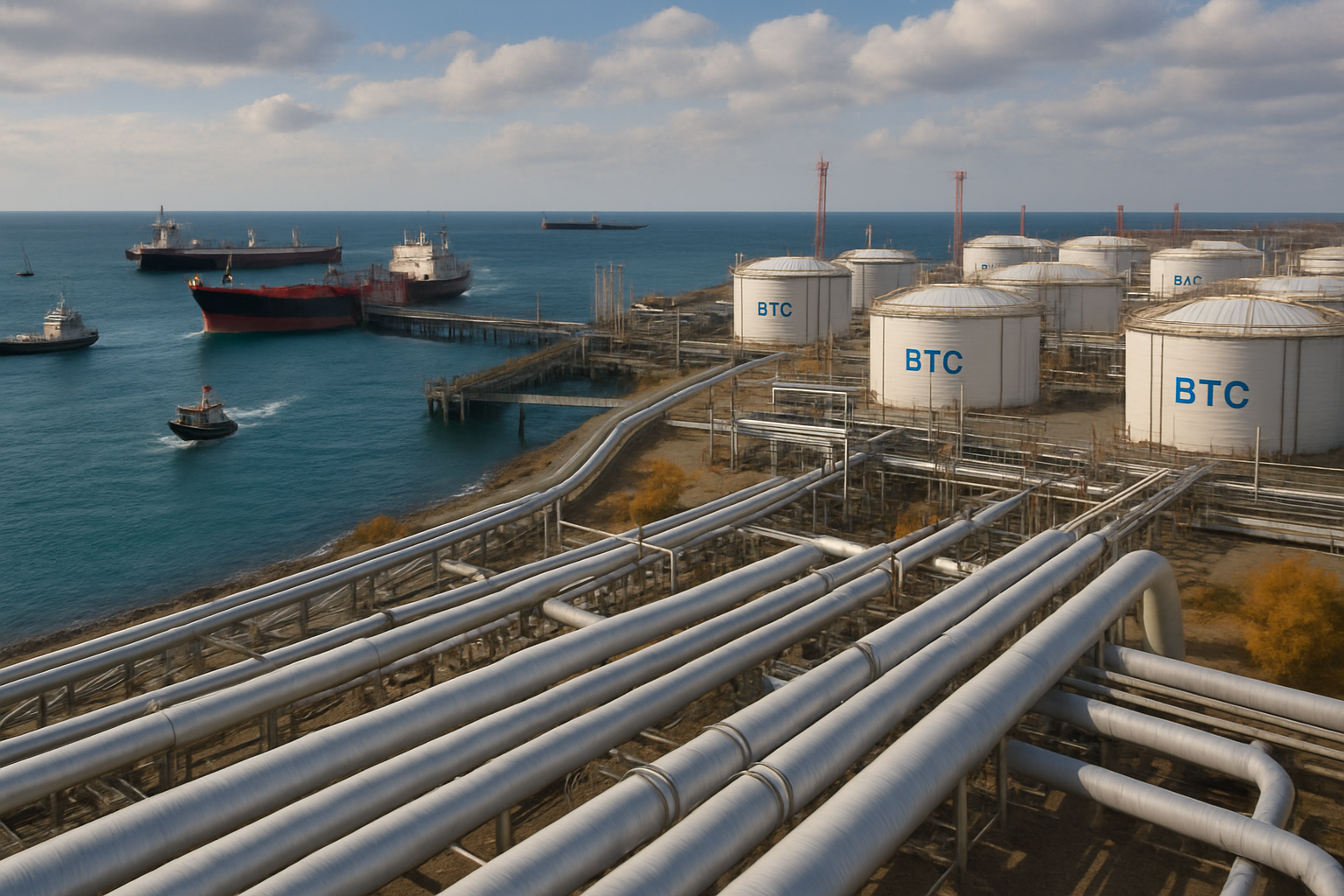 en novembre, les exportations quotidiennes de pétrole azerbaïdjanais via le pipeline btc depuis le port de ceyhan ont augmenté de 3 %. découvrez les causes et les enjeux de cette croissance dans le secteur énergétique.