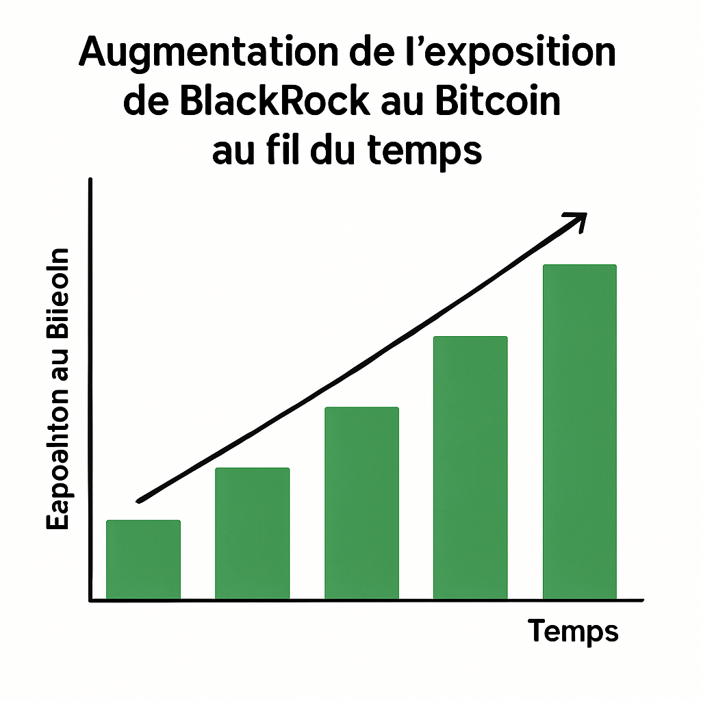 blackrock augmente son exposition au bitcoin avec une croissance de 38 % dans l’un de ses fonds majeurs, renforçant ainsi sa position sur le marché des cryptomonnaies.
