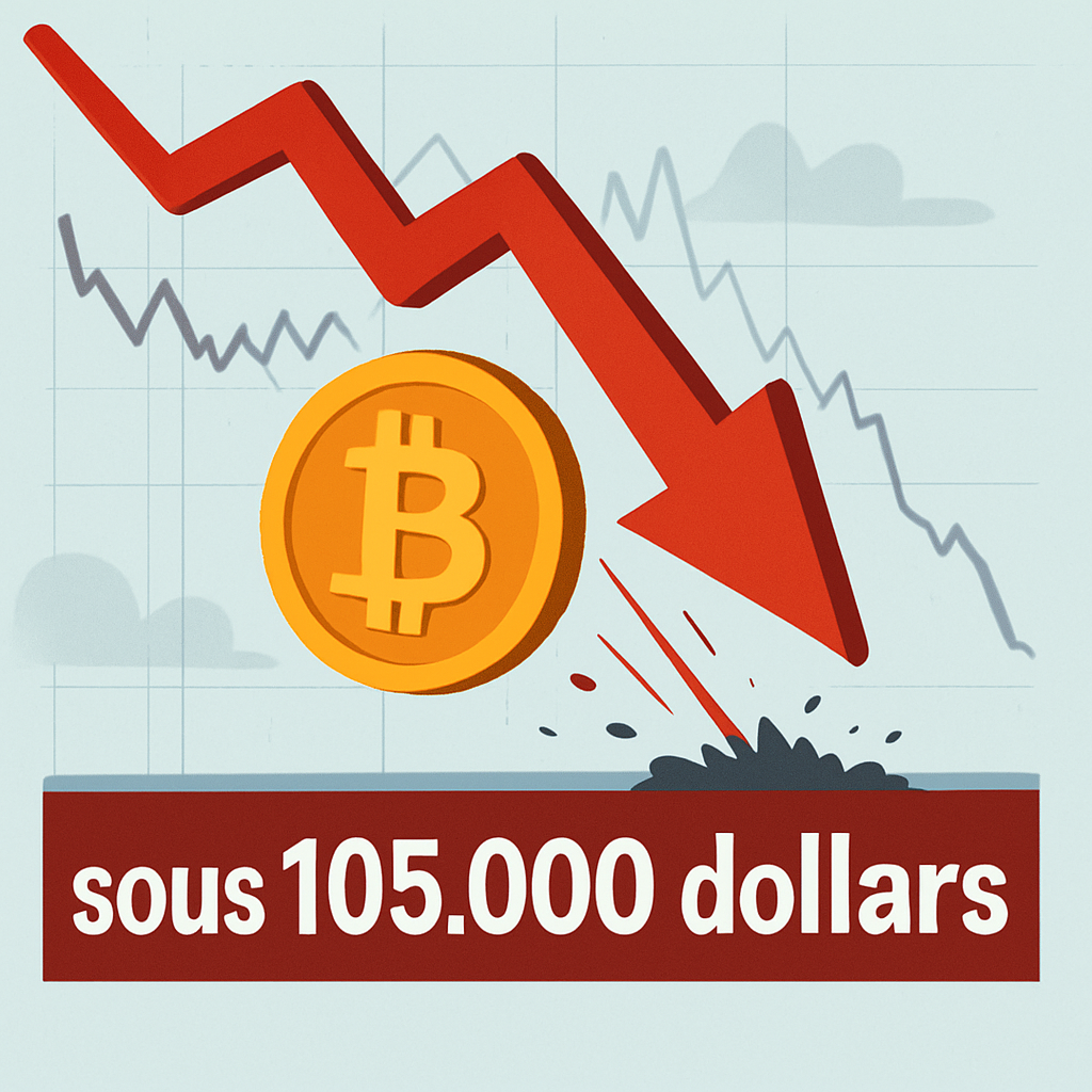 découvrez les raisons de la chute du bitcoin sous les 105 000 $ et l'impact fulgurant sur les altcoins, qui enregistrent des baisses importantes ce week-end. analyse des causes et perspectives pour les investisseurs.