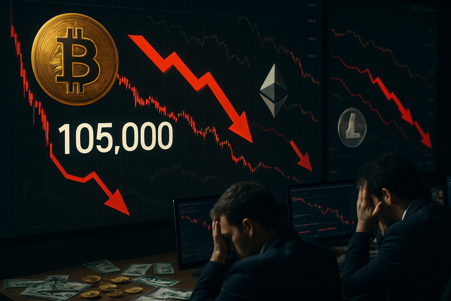 le bitcoin passe sous les 105 000 $ ce week-end, entraînant une forte baisse des altcoins. découvrez les raisons de cette chute brutale et ses impacts sur le marché des cryptomonnaies.