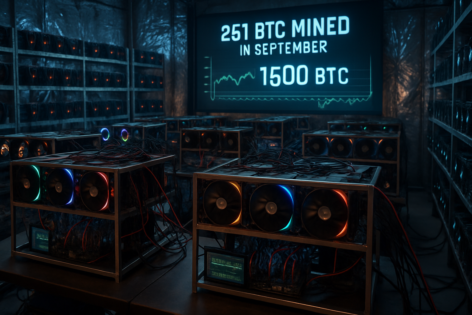 cipher mining a produit 251 bitcoins en septembre, portant son total à 1 500 btc. découvrez les dernières performances et la croissance de ce leader du minage de cryptomonnaies.