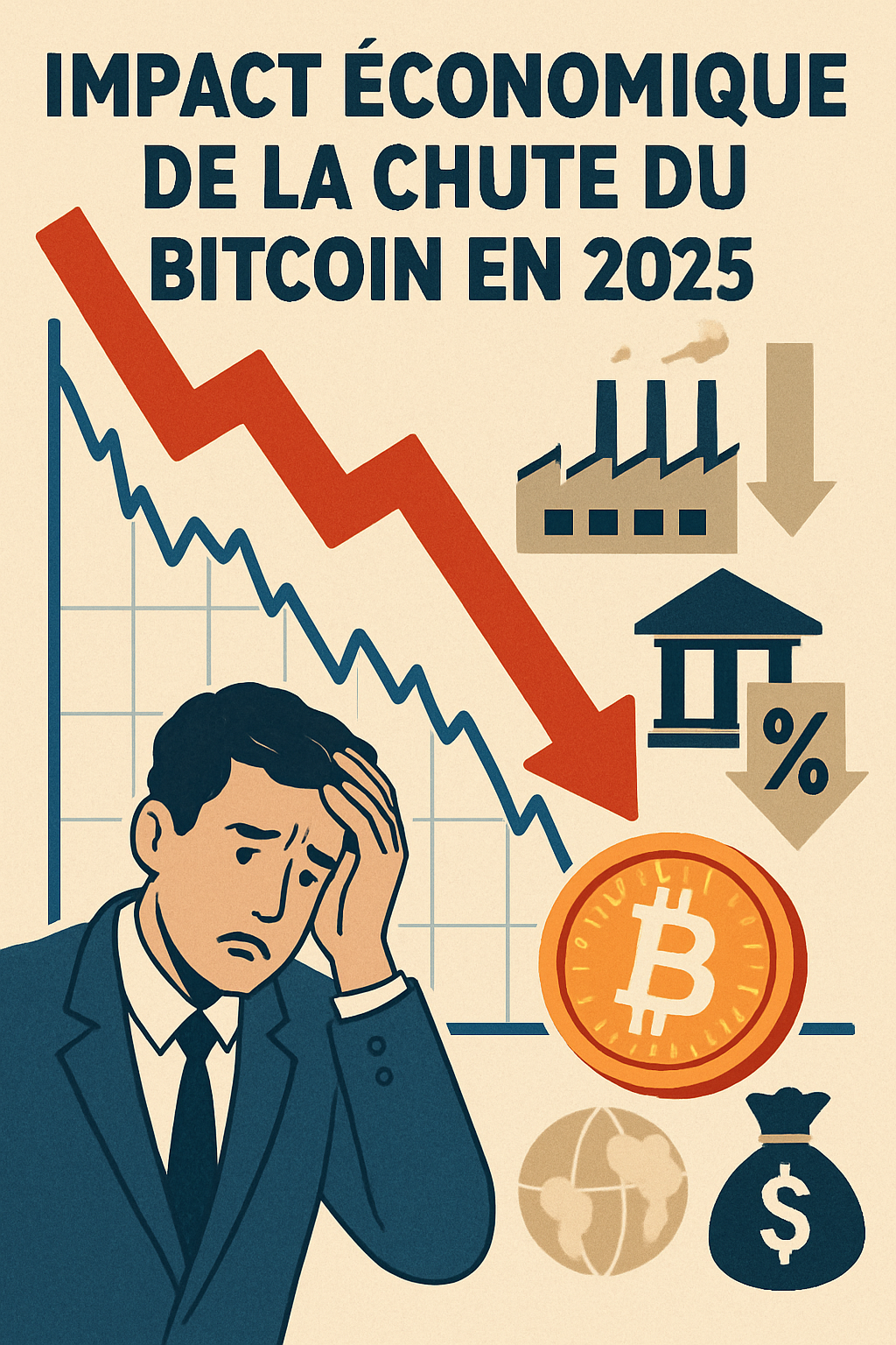 découvrez les raisons derrière l'effondrement spectaculaire du bitcoin, qui a perdu 15 % de sa valeur en 24 heures et est passé sous la barre des 105 000 dollars. analyse et conséquences de cette chute historique.