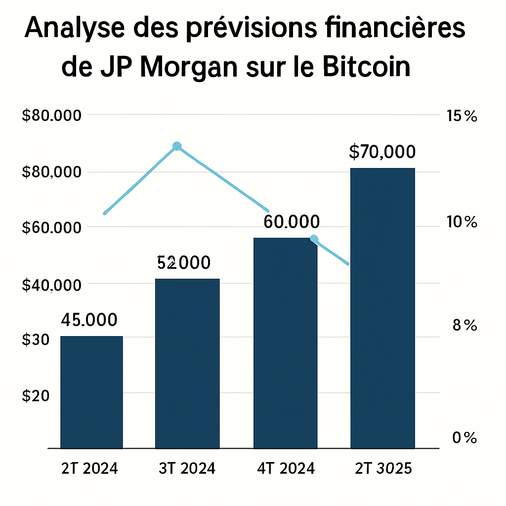 jp morgan prévoit que le bitcoin pourrait atteindre 165 000 $, porté par l'intérêt croissant pour l'or. découvrez comment cet engouement influence la valeur du btc selon les experts de la banque.