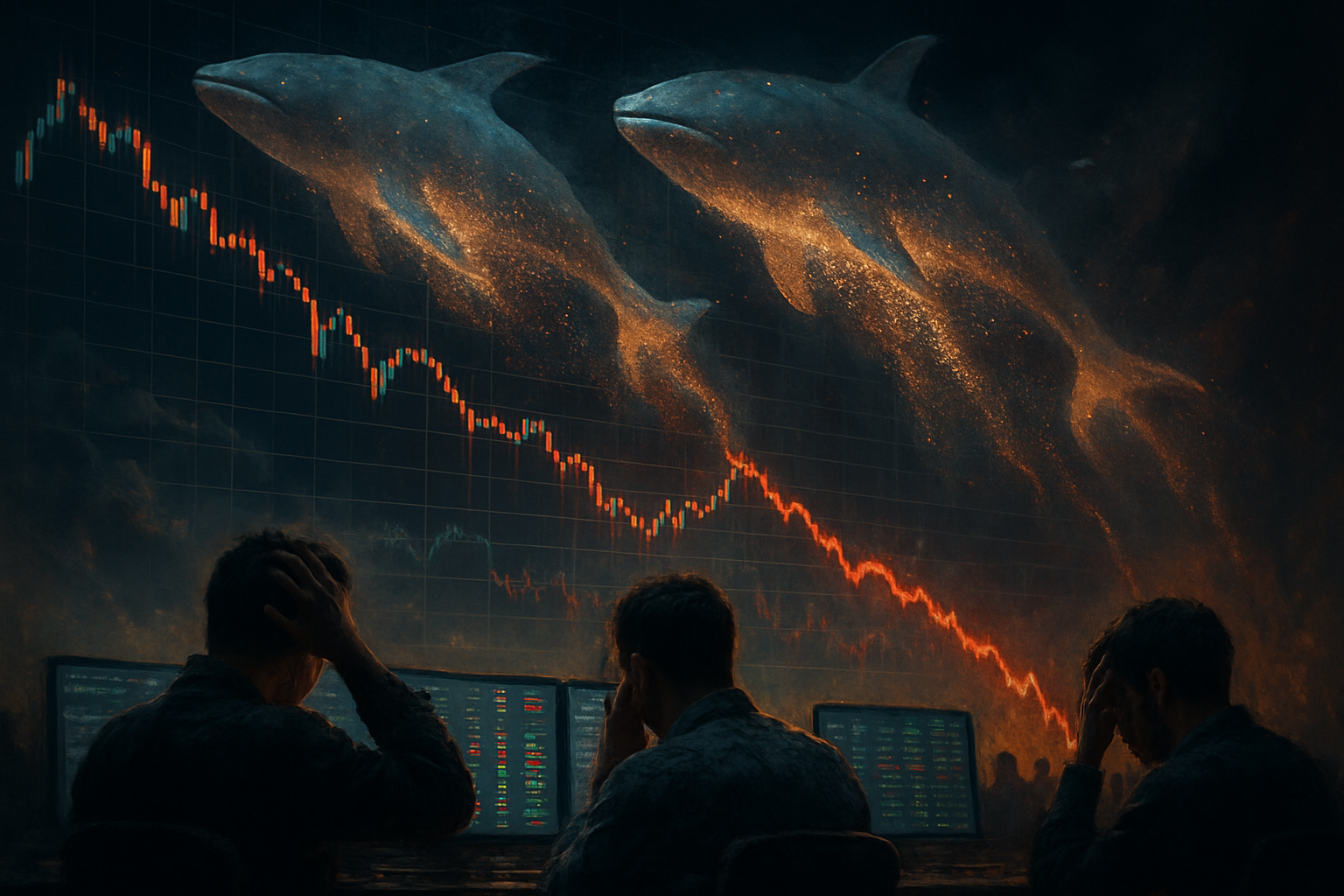 découvrez comment les énormes ordres en bitcoin, comparables à ceux des baleines, ont mystérieusement disparu après le 10 octobre, laissant perplexes investisseurs et analystes.