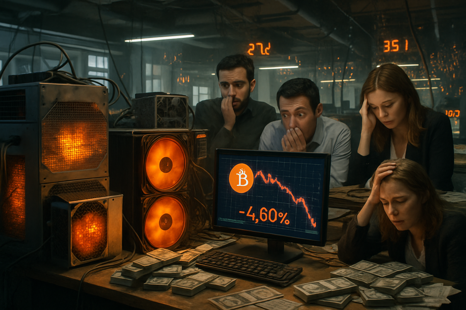 découvrez comment la récente chute de 4,6 % du bitcoin met en difficulté la trésorerie des sociétés de minage, accentuant la crise dans le secteur des crypto-monnaies. analyse des enjeux et des perspectives pour les entreprises du minage.