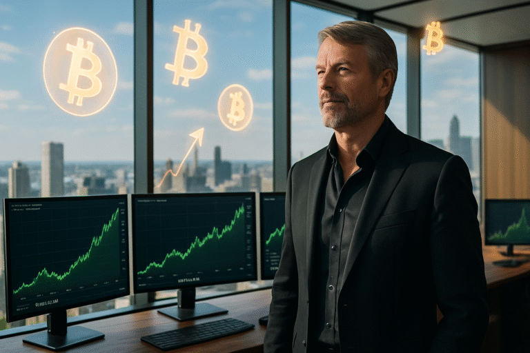 michael saylor, célèbre entrepreneur et fervent défenseur du bitcoin, réaffirme sa conviction : la cryptomonnaie pourrait bientôt atteindre les 150 000 dollars. découvrez son analyse et ses arguments.