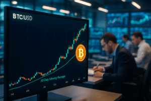 découvrez l'analyse du prix du bitcoin (btc) après le franchissement de la moyenne mobile à 50 jours. quelles sont les perspectives et tendances à prévoir pour la cryptomonnaie ? analyse complète et conseils pour investisseurs.