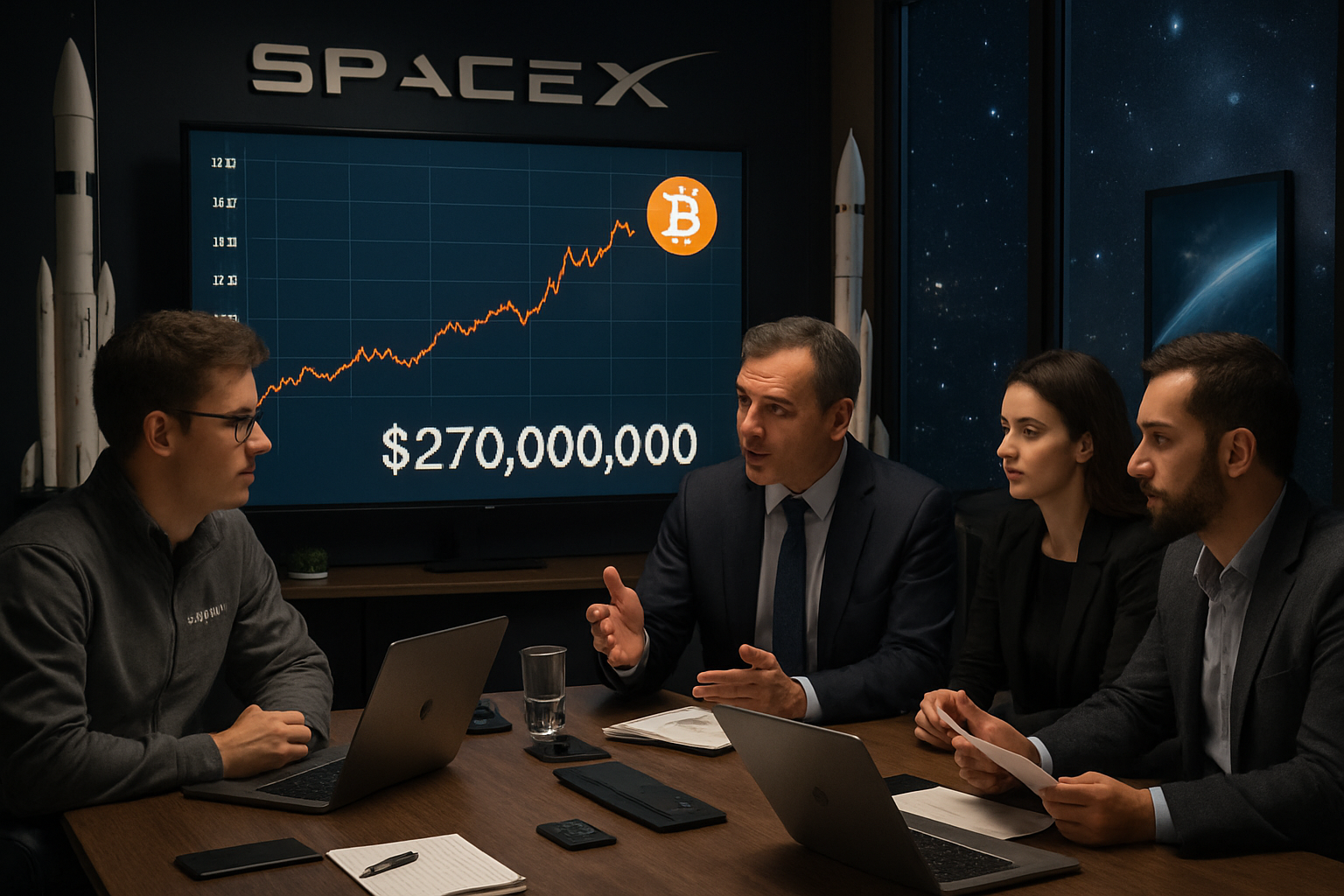 découvrez comment spacex a investi 270 millions de dollars en bitcoin, une opération qui intrigue et capte l’attention des passionnés de cryptomonnaies et du secteur technologique.