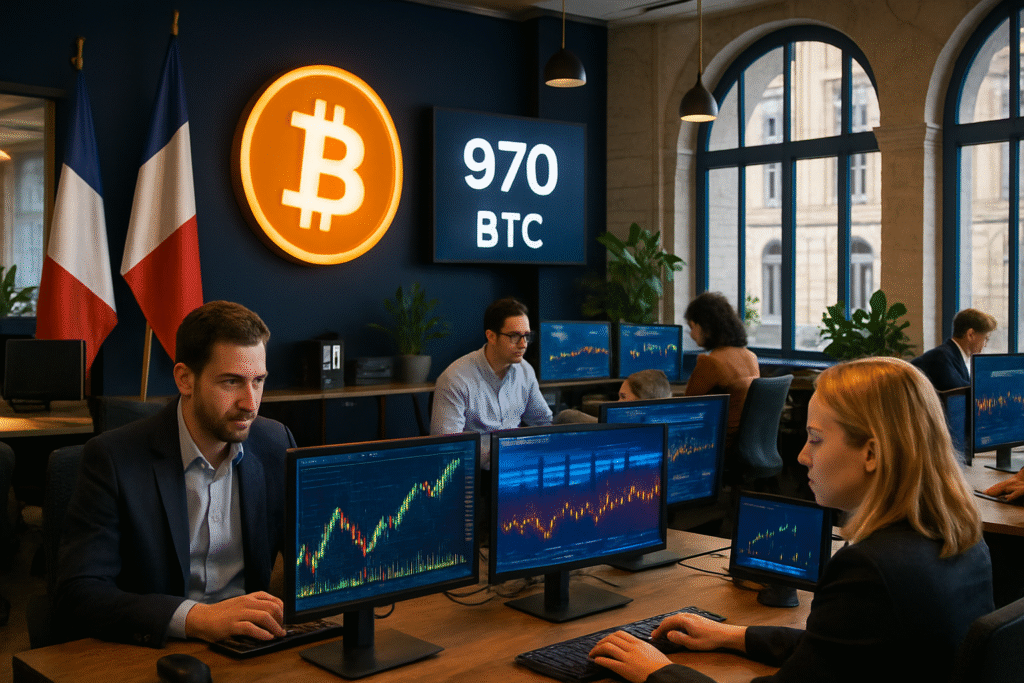 découvrez le résumé des actualités crypto de la nuit du 28 au 29 octobre 2025, avec un focus sur une entreprise française qui a vendu 970 btc. analyse des impacts de cette transaction sur le marché du bitcoin et aperçu des principales tendances et nouveautés.