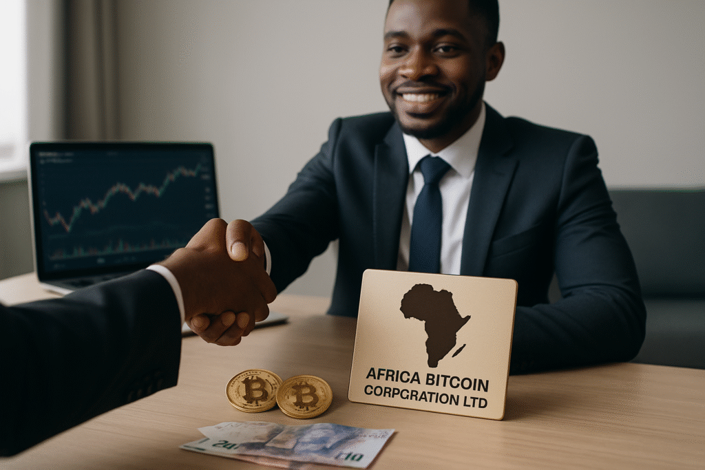 africa bitcoin corporation ltd annonce l'acquisition de 0,5000 btc pour une valeur de 901 150 rands, soulignant son engagement dans le marché des cryptomonnaies en afrique.
