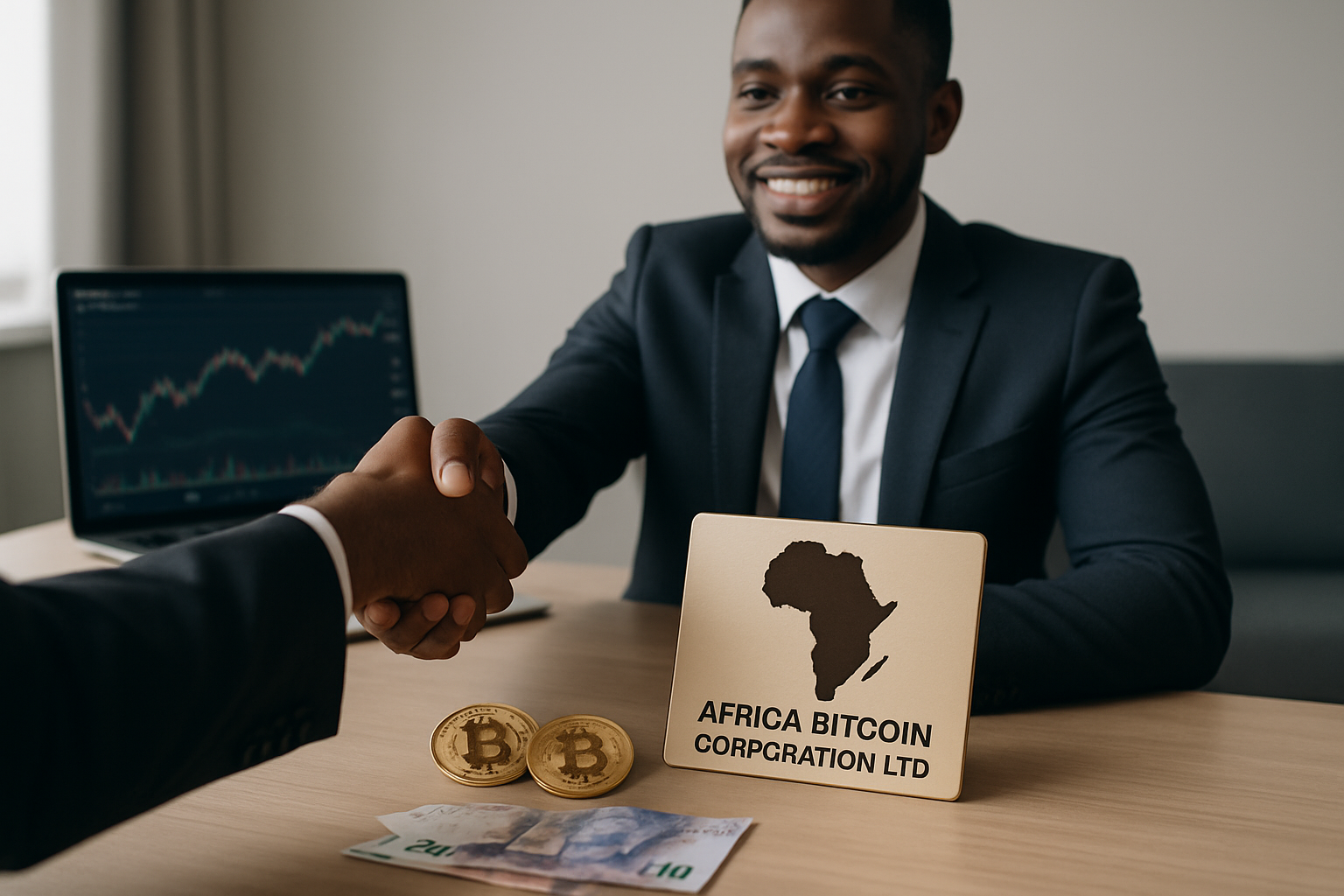 africa bitcoin corporation ltd annonce l'acquisition de 0,5000 btc pour une valeur de 901 150 rands, soulignant son engagement dans le marché des cryptomonnaies en afrique.