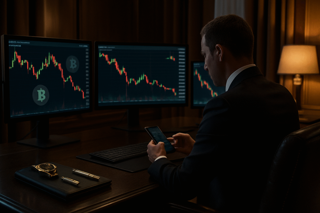 découvrez comment les grandes fortunes profitent de la baisse du bitcoin pour accumuler des btc et renforcer leur position dans la cryptomonnaie.