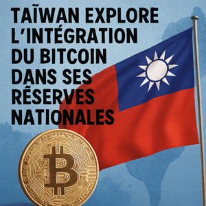 découvrez comment taïwan prépare une réserve nationale stratégique en bitcoin, explorant l'innovation monétaire et la sécurité économique grâce à la crypto-monnaie.