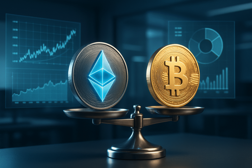 découvrez pourquoi ether dépasse bitcoin et quels sont les trois indicateurs clés à surveiller de près pour comprendre cette évolution majeure du marché des cryptomonnaies.