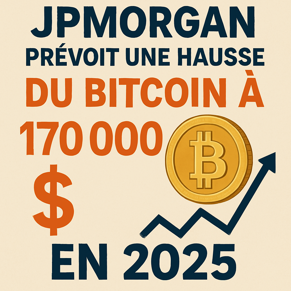 jpmorgan prévoit une hausse spectaculaire du bitcoin, atteignant 170 000 $ d'ici un an, avec une nouvelle révision optimiste de ses projections.